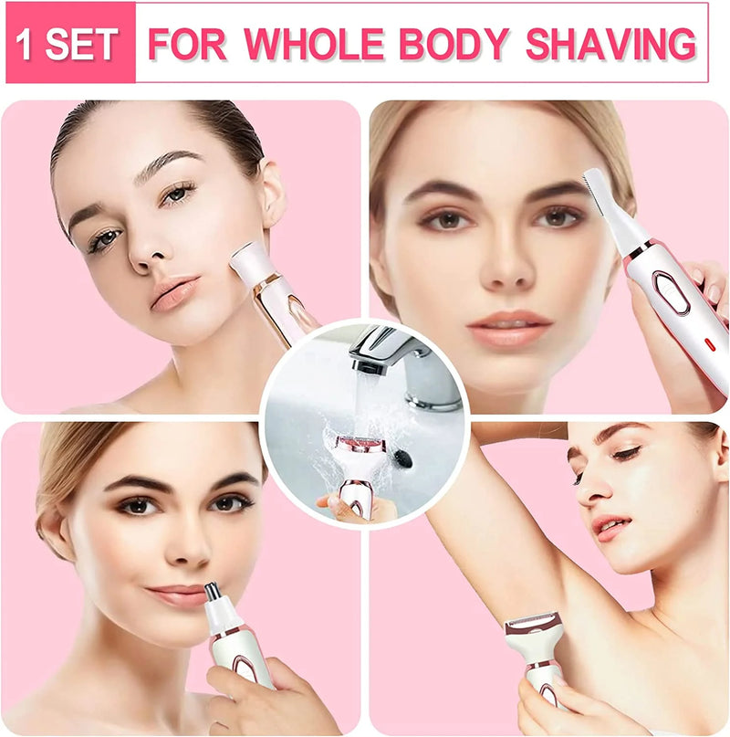 Women's Electric Shaver | 4-In-1 Electric Shaver | Lootiva