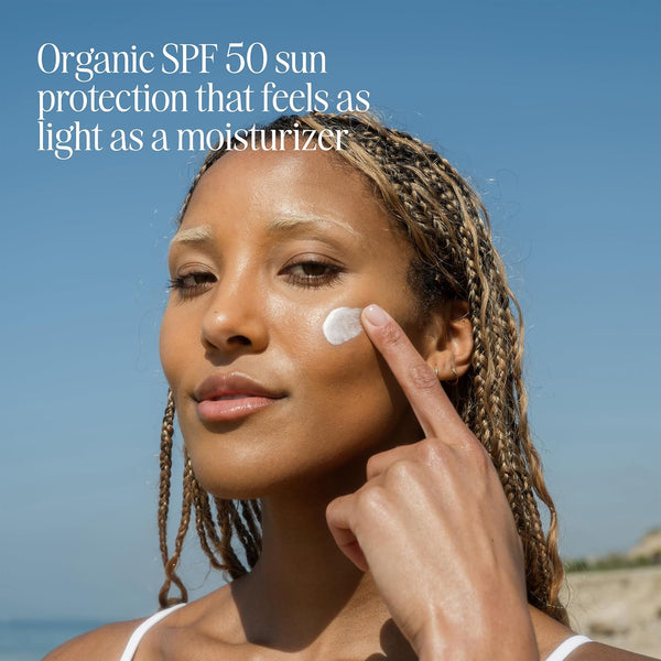 Organic Face Sunscreen | Daily Sunscreen Lotion | Lootiva