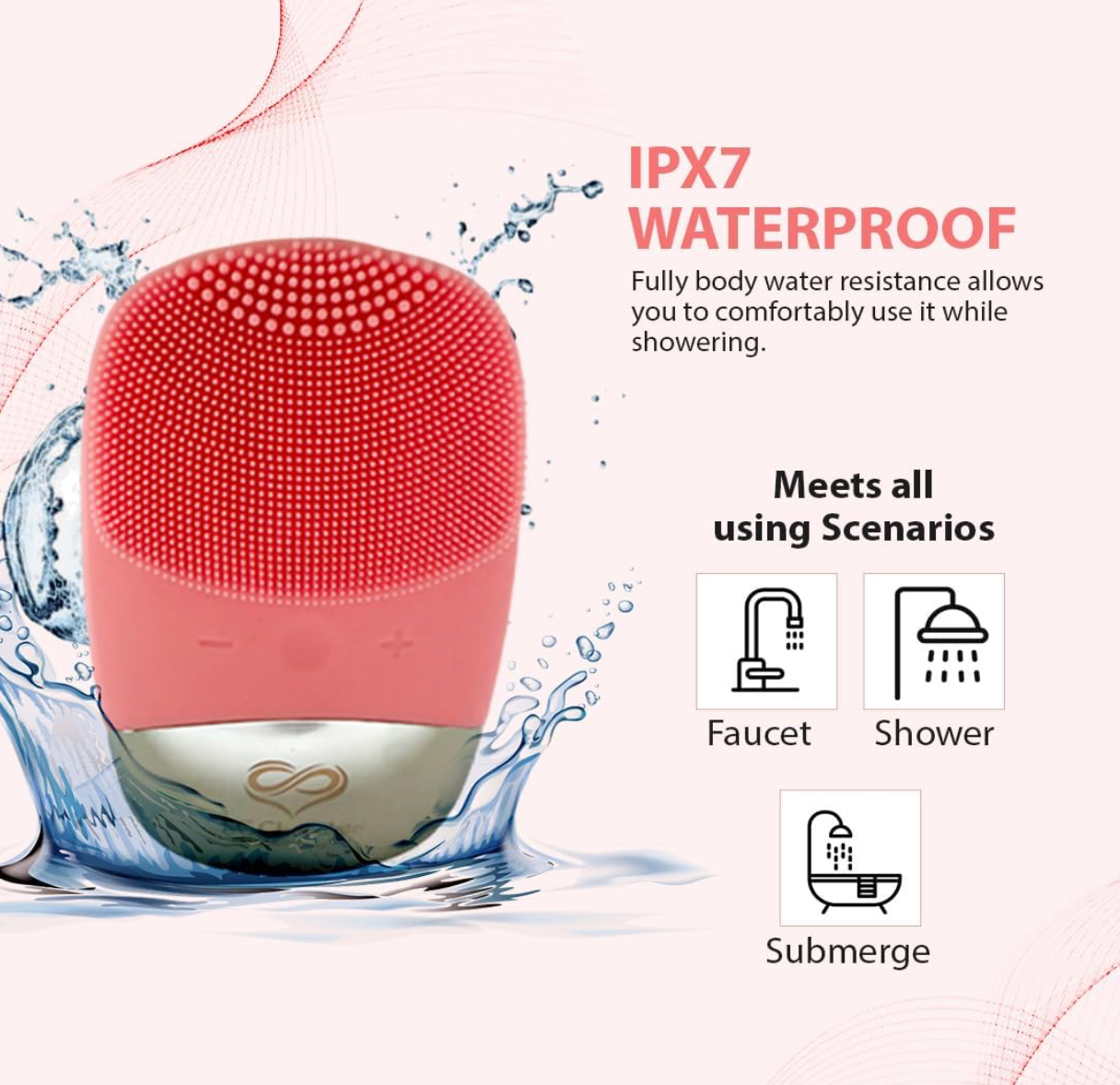 3-in-1 Electric Facial Brush