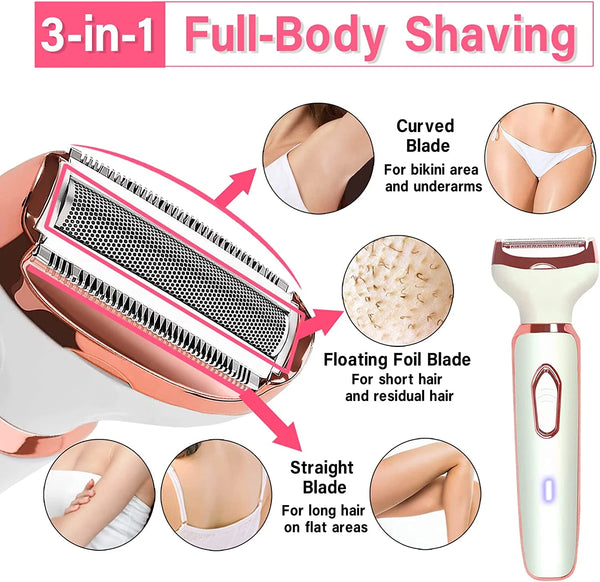 Women's Electric Shaver | 4-In-1 Electric Shaver | Lootiva